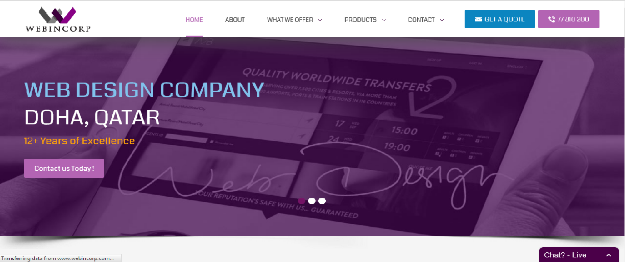 top 5 web design companies in qatar webincorp