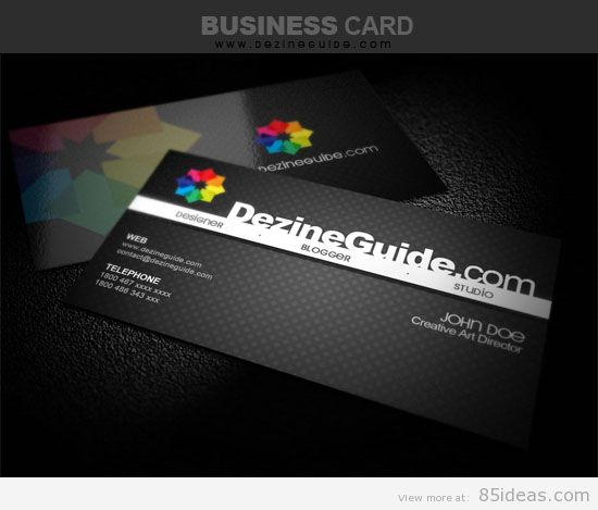 free psd business cards modern business cards