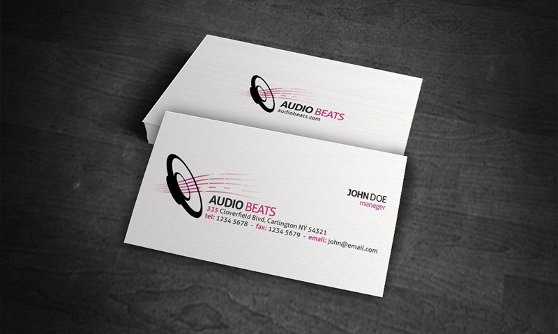 free psd business cards line texture business card