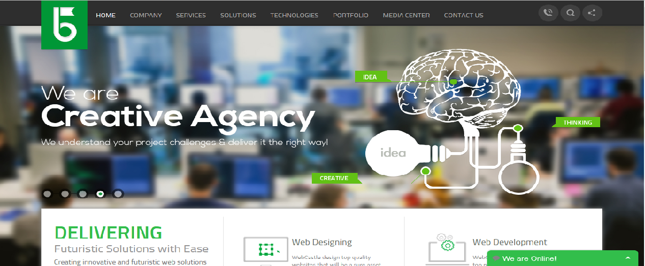 top web design companies webcastle