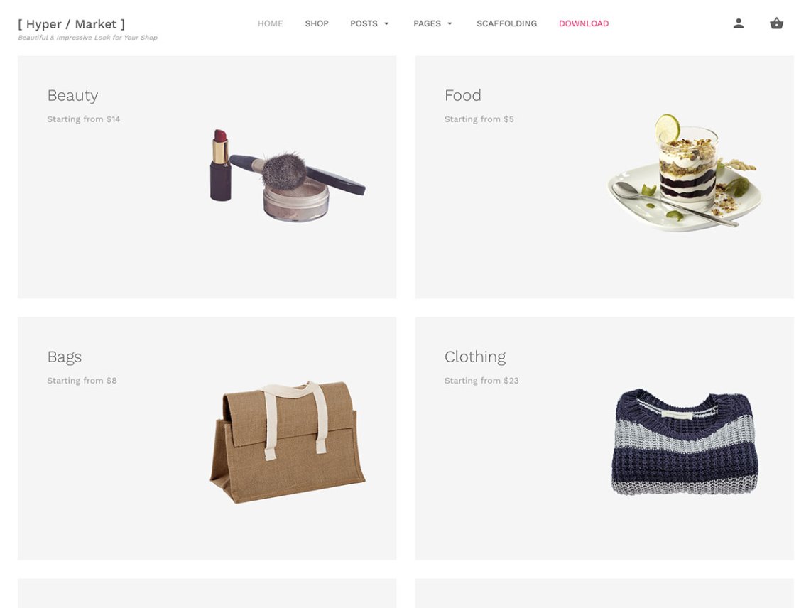 free wordpress theme hypermarket